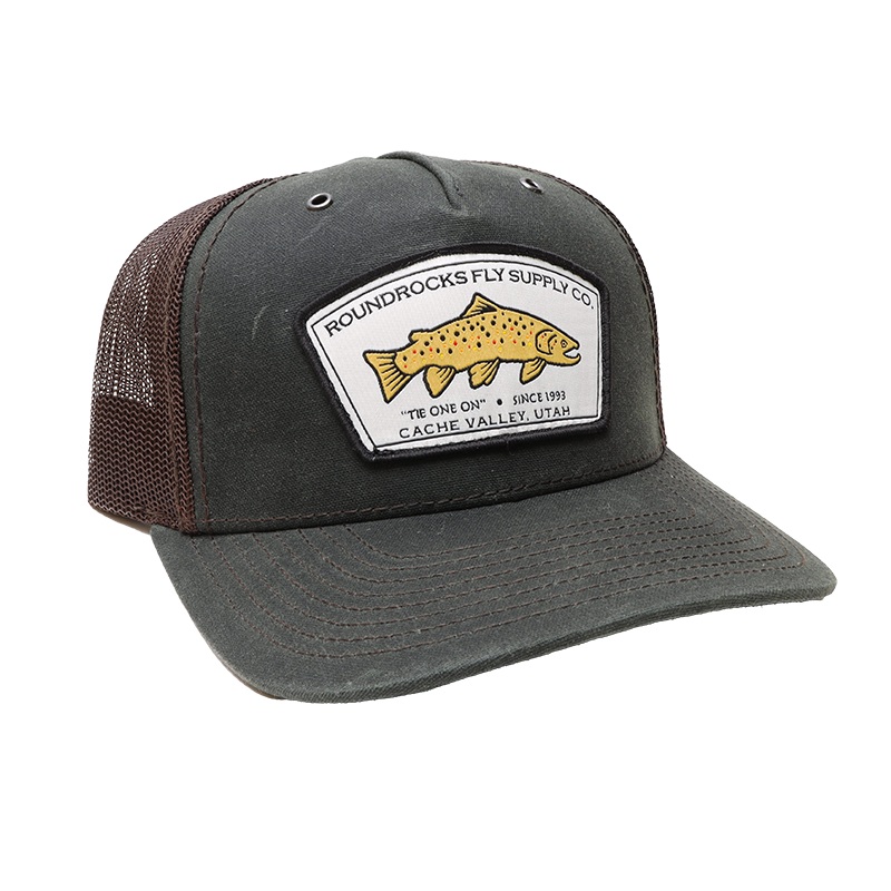 RoundRocks Black Forest Green Hat
