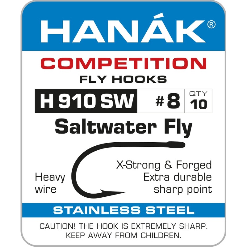 Saltwater Fly Hook HANAK Competition H910 SW