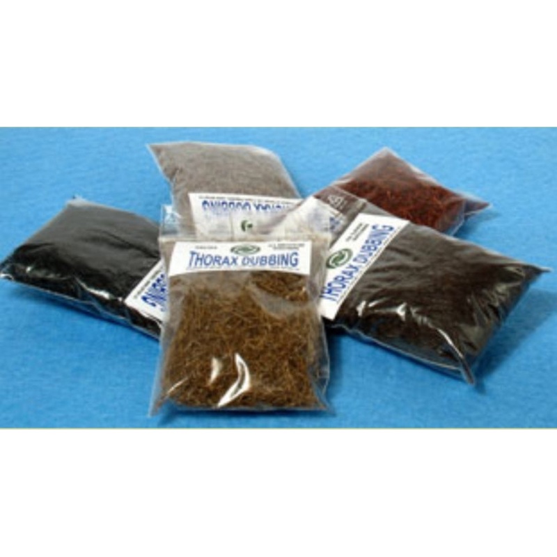 Siman Thorax Dubbing|01 Black|02 Dark Brown|03 Medium Brown|04 Cinnamon