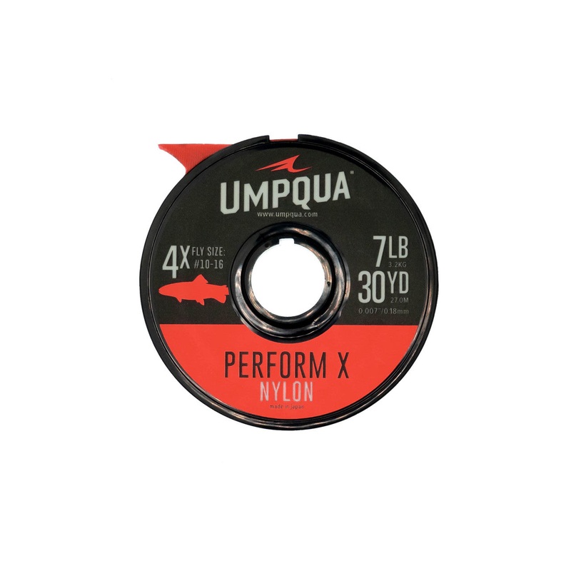 Umpqua Perform X Tippet|0X|1X|2X|3X|4X|5X|6X|7X|30M|100M