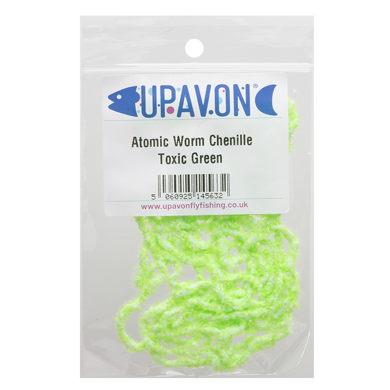 Upavon Atomic Worm Chenille|Toxic Green