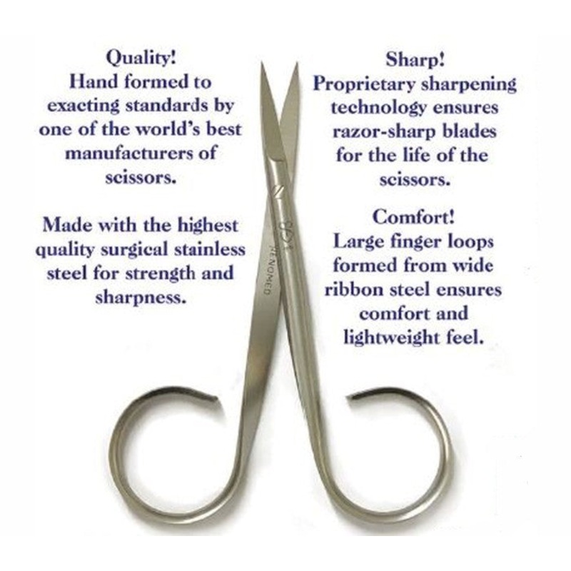 Wapsi Renomed Elite Scissors|3.5″|4″|4.5″|6″|Straight Blade|Curved Blade