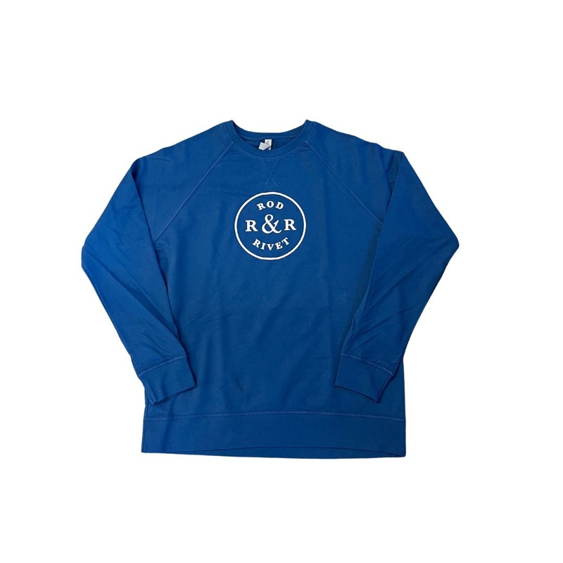 Lightweight Raglan Crew-Blue|small|Medium|Large|Extra Large|XXL