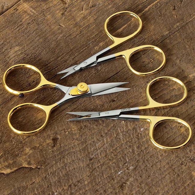 Orvis Premium Scissors|All Purpose|Arrow Point|Razor|Set of All 3