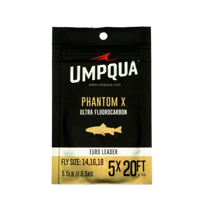 Umpqua Phantom X Fluorocarbon Euro Leader