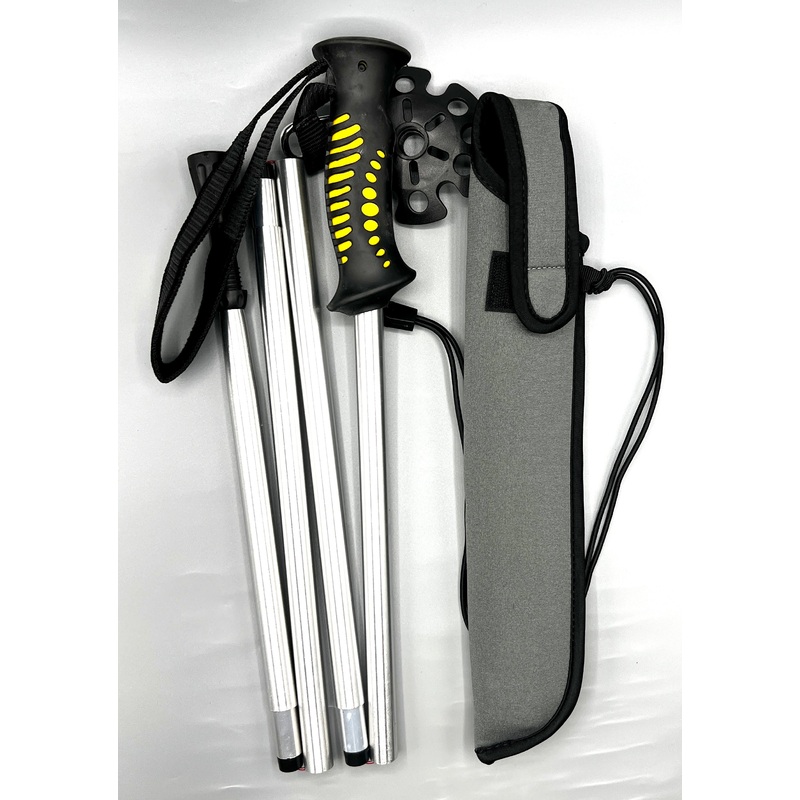 Collapsible wading staff