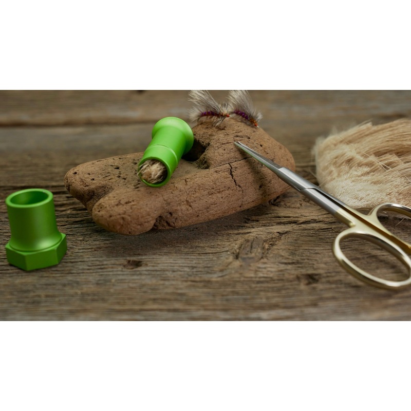 Machined Hair Stacker|Green