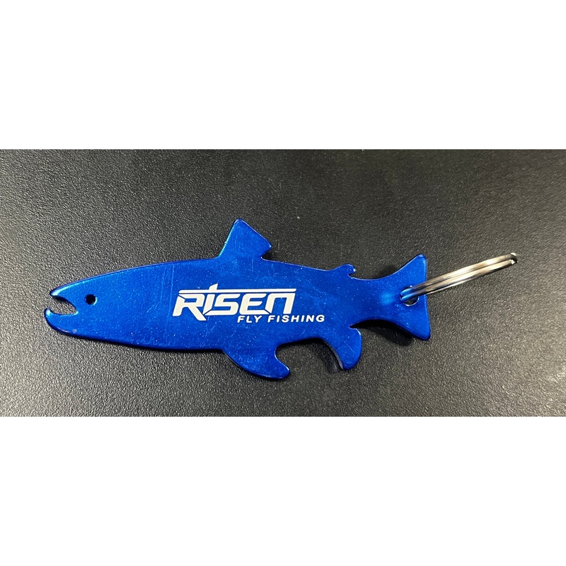 Trout key chain and bottle opener