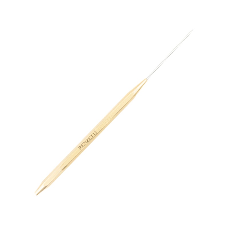 Renzetti HT 301 – Brass Dubbing Needle Large w/ Half Hitch