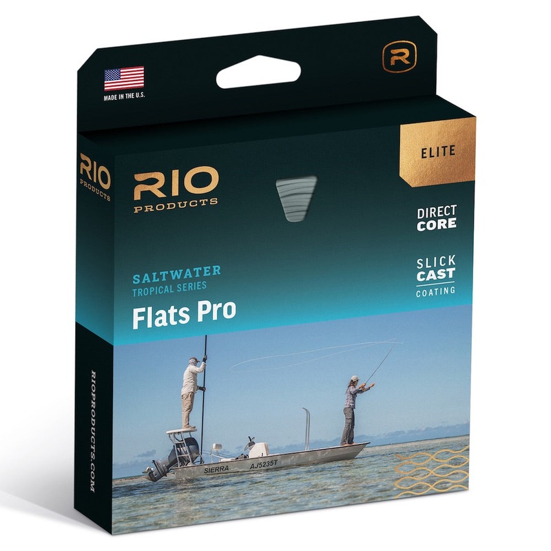 RIO Elite Flats Pro Fly Line|WF6F|WF7F|WF8F|WF9F|WF10F|Aqua/Orange/Sand