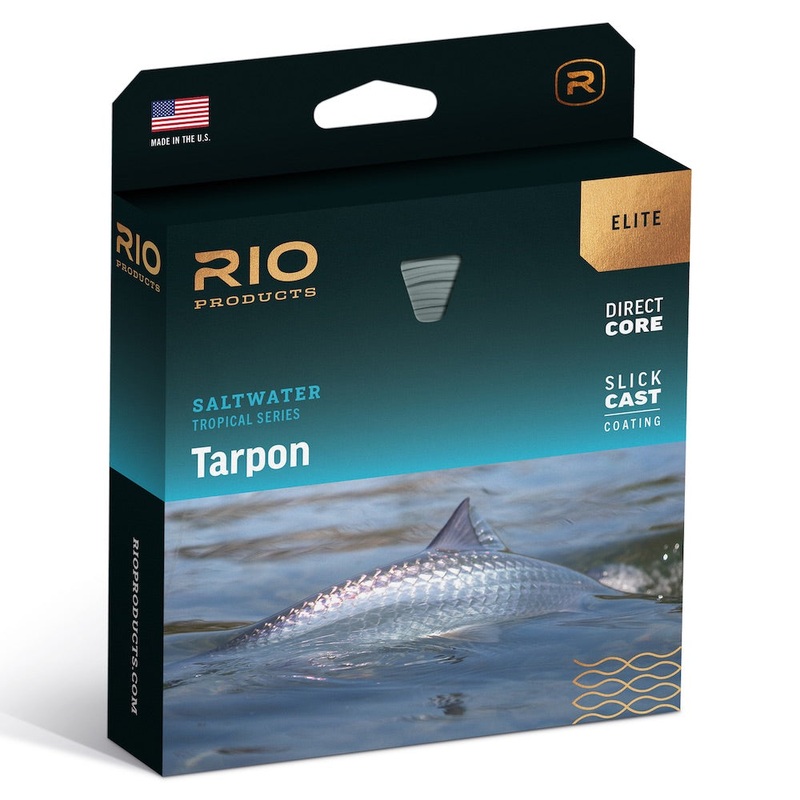 RIO Elite Tarpon Fly Line|WF9F|WF10F|WF11F|WF12F|Seagrass/Orange/Sand