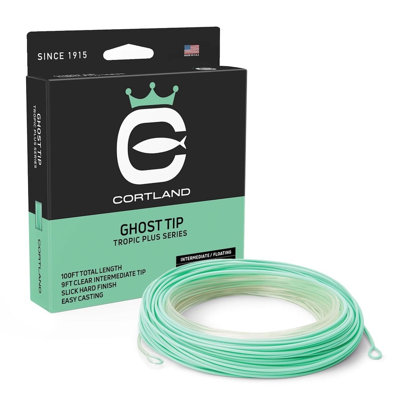Cortland Tropic Plus Ghost Tip Fly Line – 9′ Clear Tip