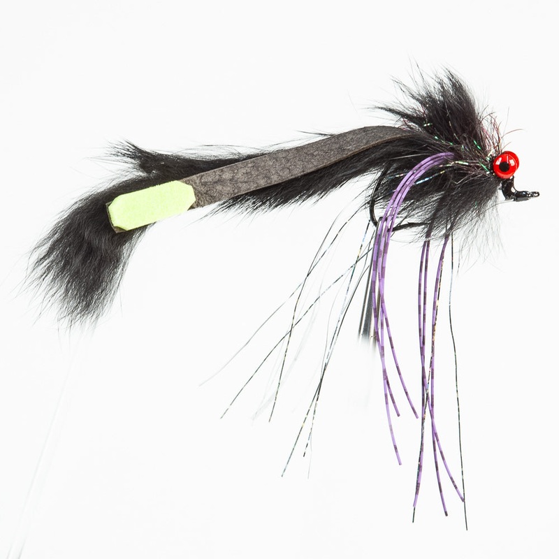 Foam Tail Superworm|Black||2/0
