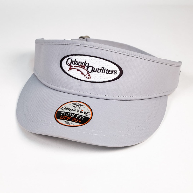 Orlando Outfitters Logo Visor|Frost Gray
