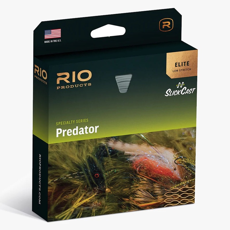 RIO Elite Predator Fly Line|WF7F|WF9F|WF10F|WF7F/S5/S7|WF8F/S5/S7|WF9F/S5/S7|WF10F/S5/S7|Olive/Yellow/Beige|Black/Yellow./Beige