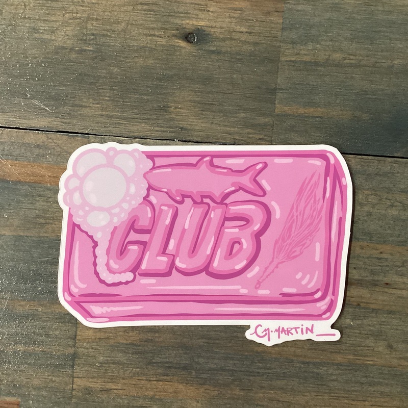 Cy. Martin – Tarpon Club sticker