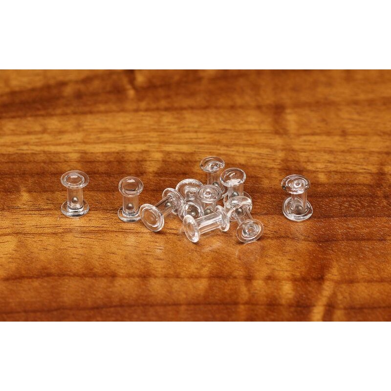 Flat End Eye Glass Rattles 3mm 1/4 inch