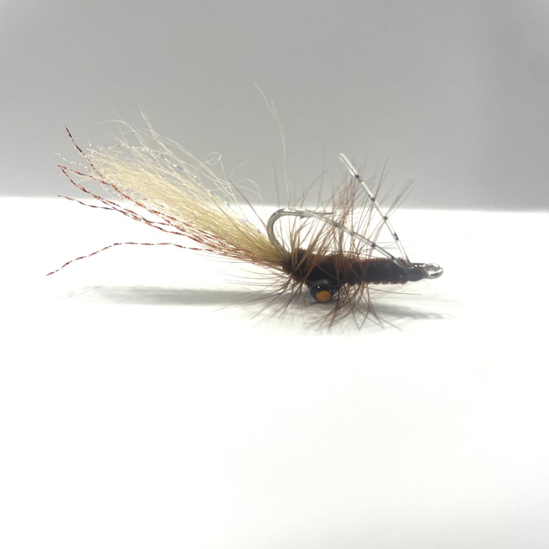 Fleeing Shrimp Brown