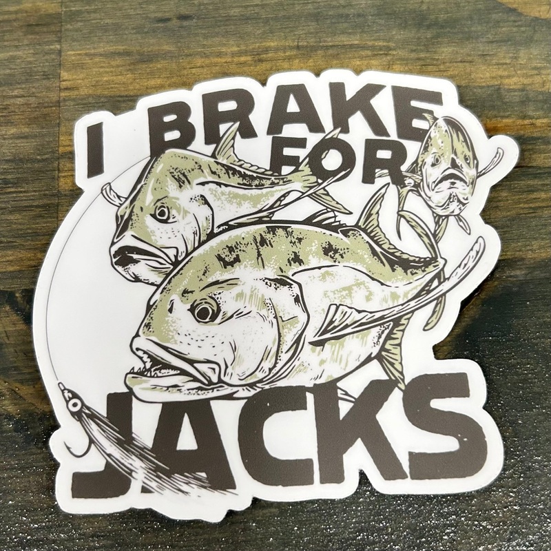 I brake for jacks Sticker