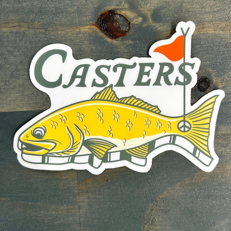 Off the grid johns casters sticker