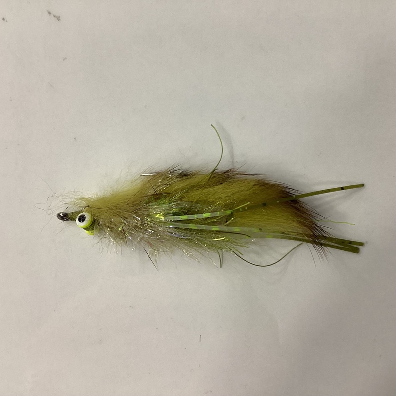 Sight Cast Marsh Mohawk – olive/chartreuse