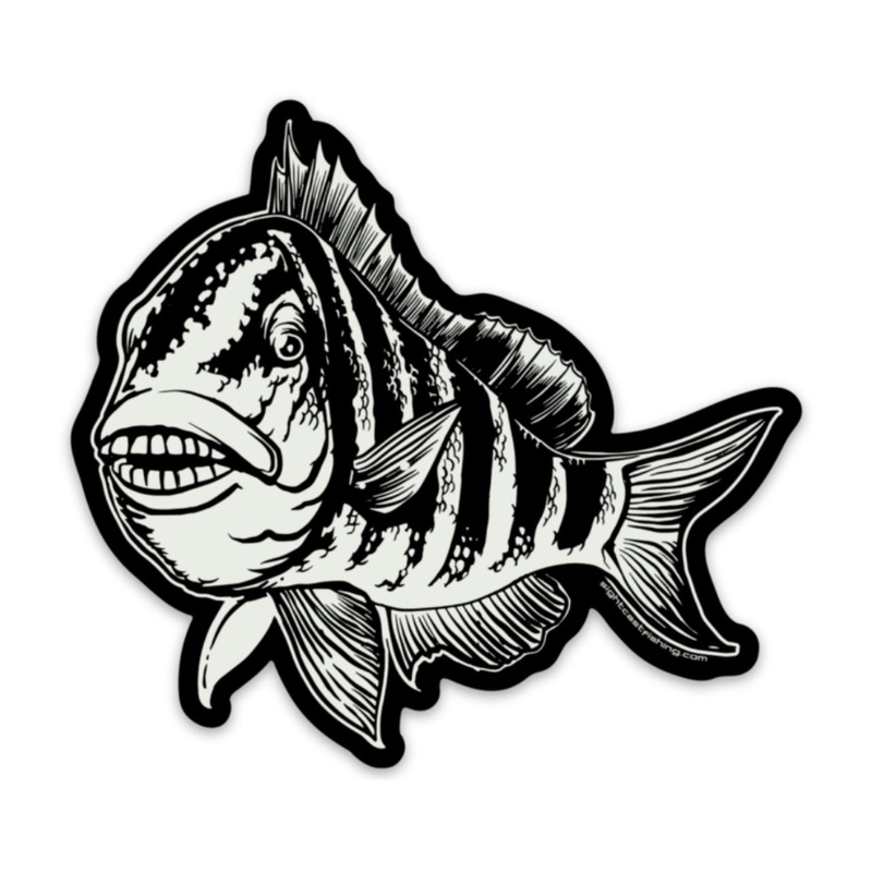 Sightcast Sheepshead sticker