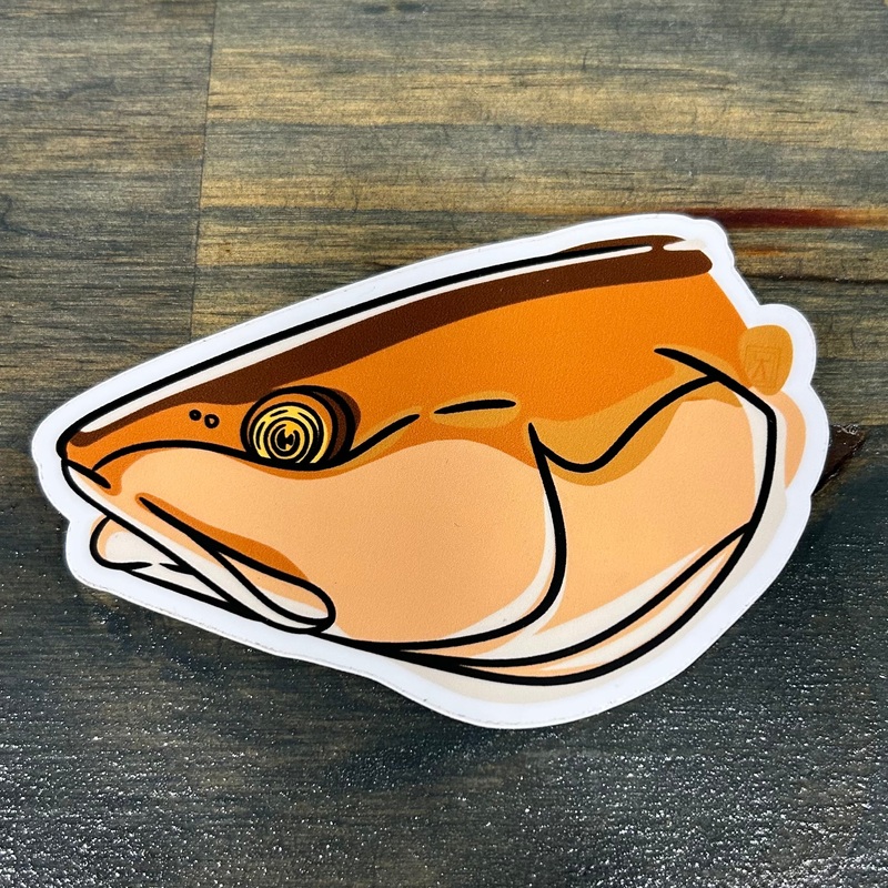 Skunk Ape Designs Redfish Head Sicker