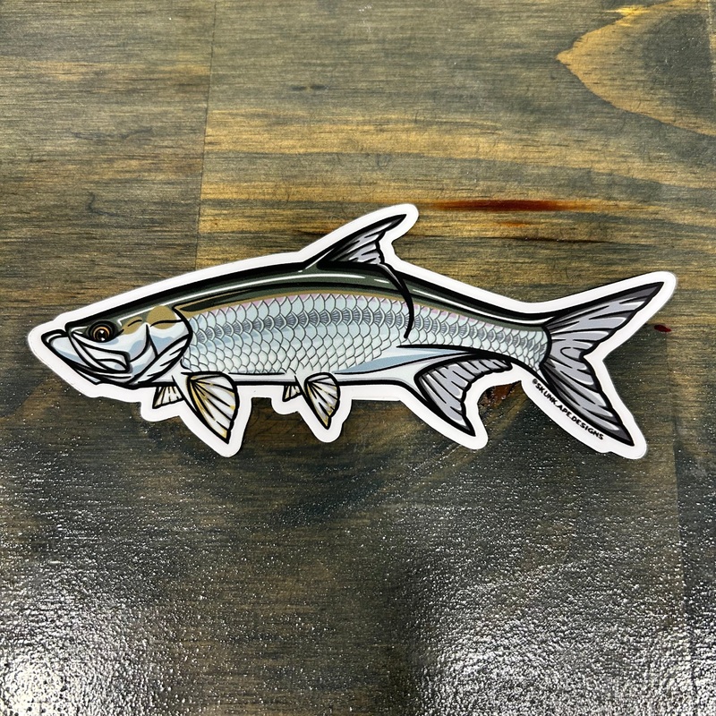 Skunk Ape Designs Tarpon sticker