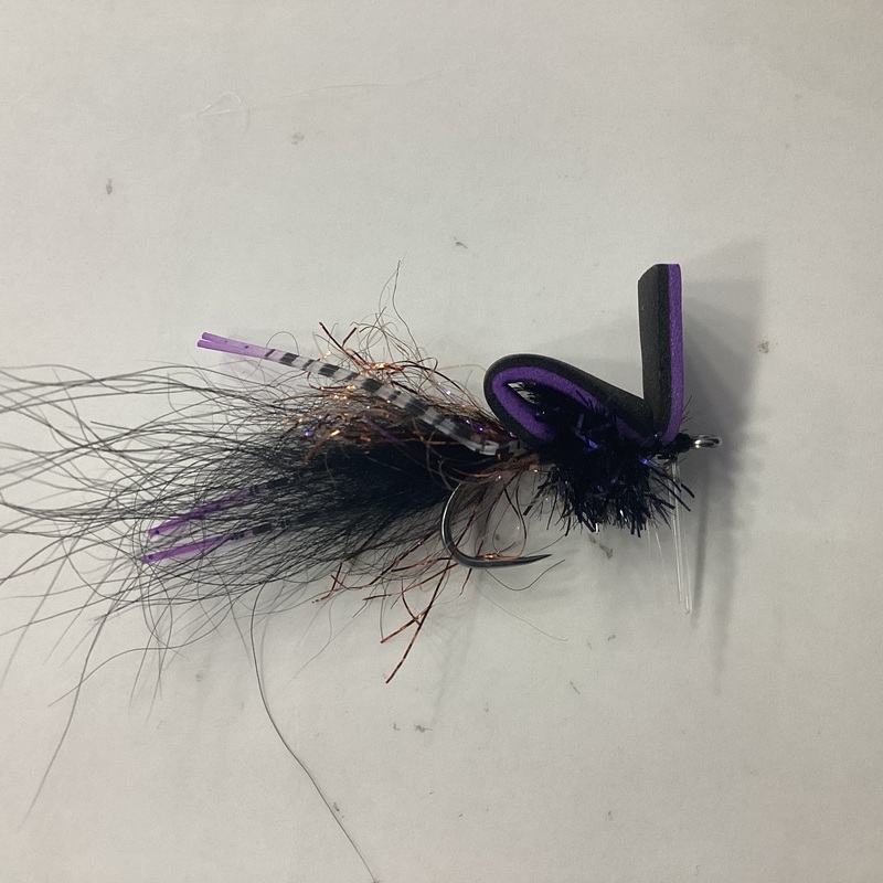Travis’ Gurgler – black/purple
