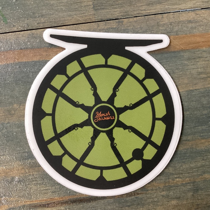 Marsh Sessions – Reel Sticker