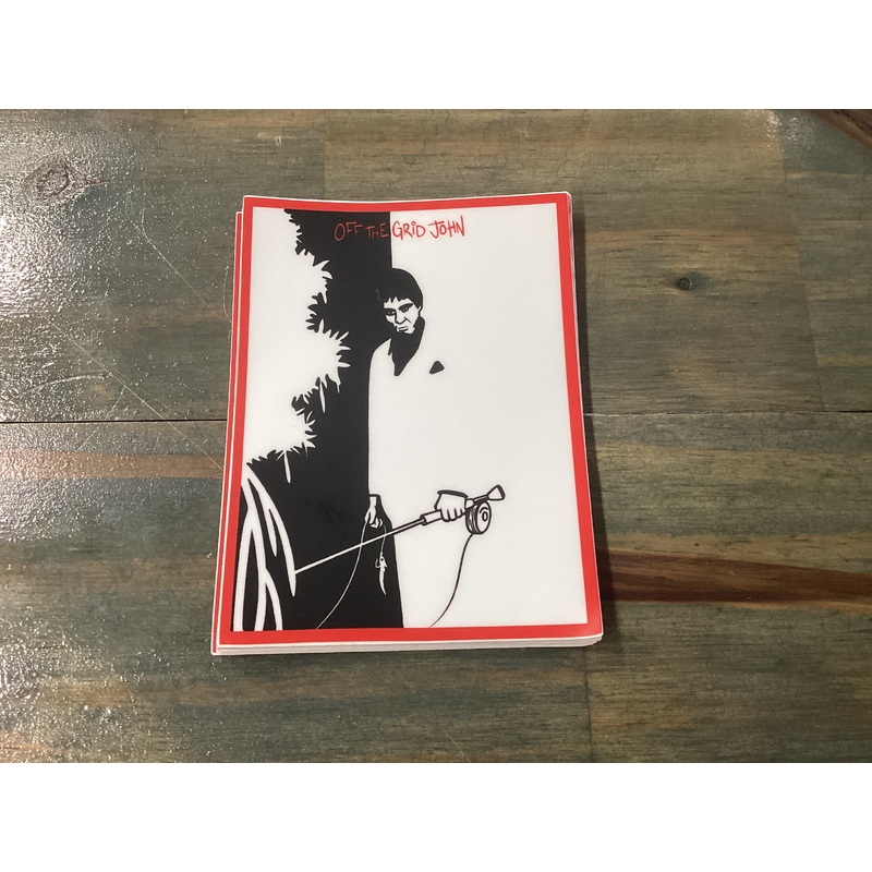 Off the Grid John Godfather Sticker