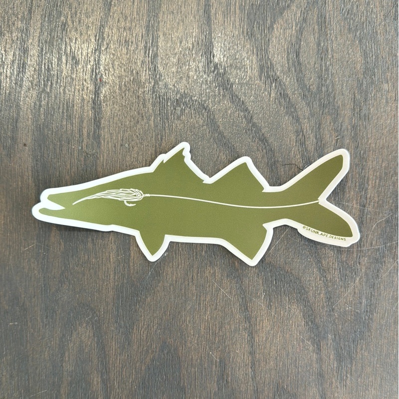Skunk Ape Snook Sticker