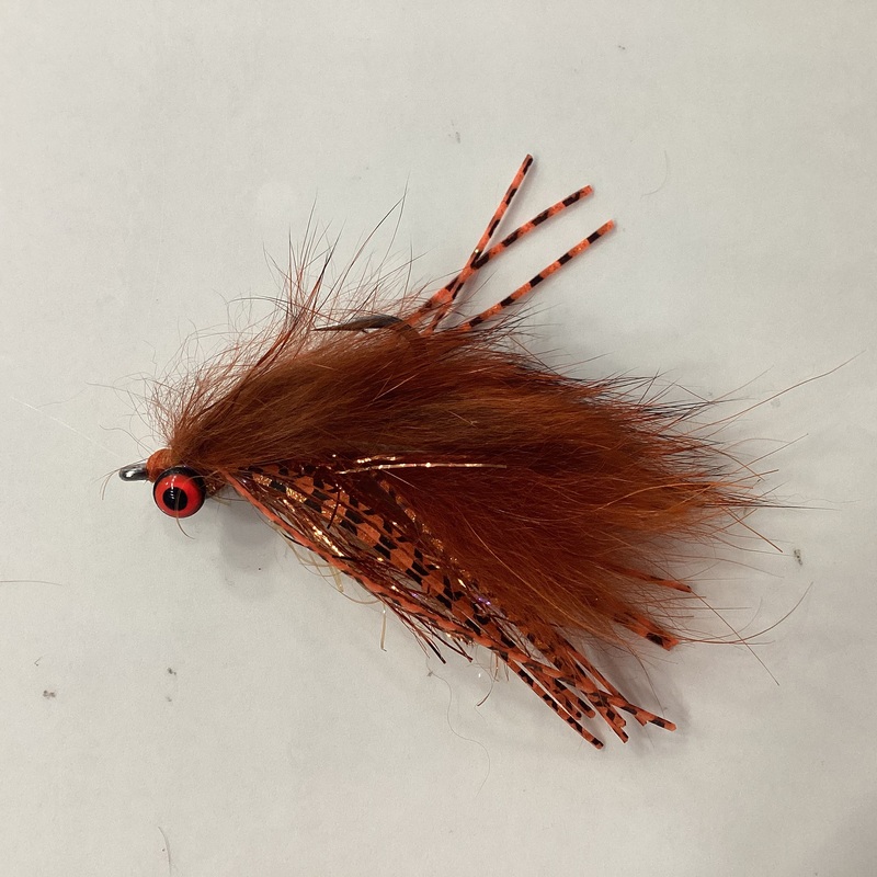 Ted’s Cousin It – crawfish orange