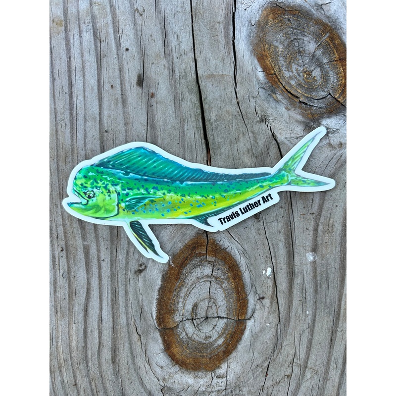 Travis Luther Art Mahi Sticker