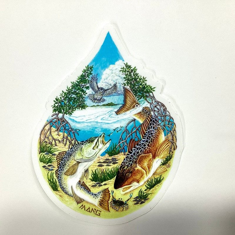 Water Drop – MANG – Sticker