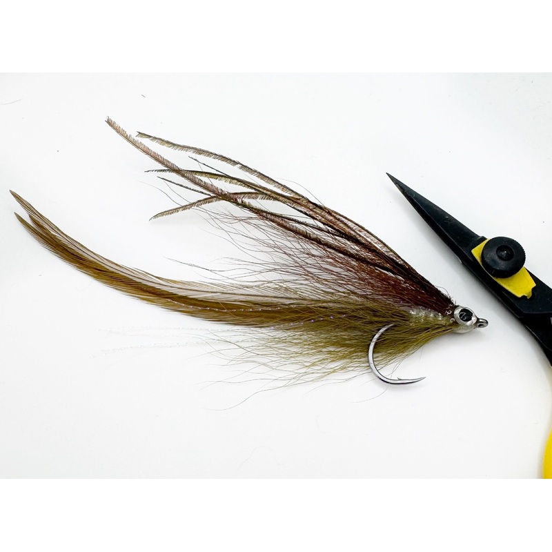 Flat Wing Olive/Brown Northeast Striper Fly