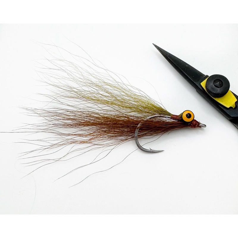 Olive/Brown Clouser Minnow||1