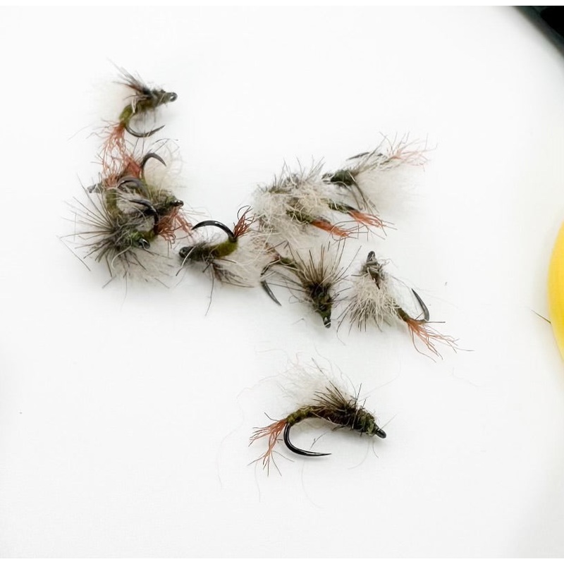 Rabbit Foot Emerger Olive|18|16
