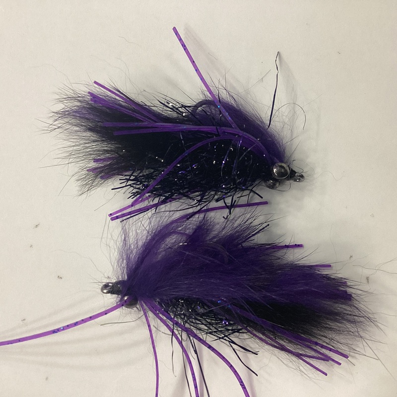 Ted’s Cousin It – purple/black