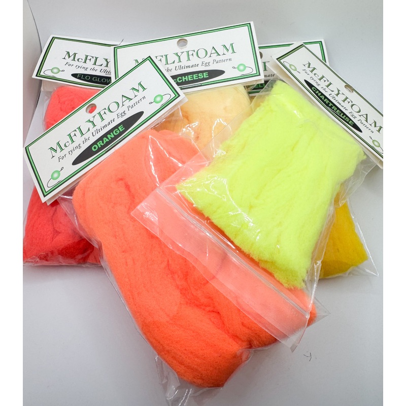 Mcflyfoam|Mccheese|Chartreuse|Yellow|Bright Red|Orange|Flo Glow Flame