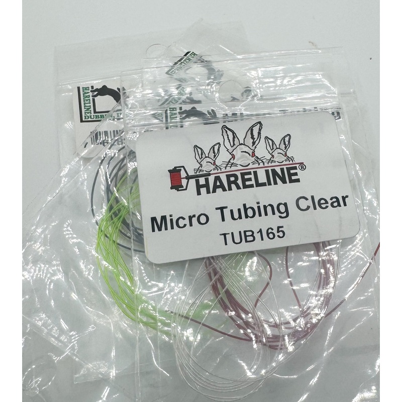 Micro Tubing|Clear|Pheasant Tail|Chartreuse|Black|Olive
