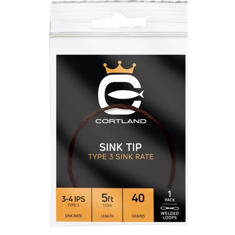 Sink Tip|5′ 3-4″ IPS Type 3 40 Grains|10′ 3-4″IPS Type 3 80 Grains
