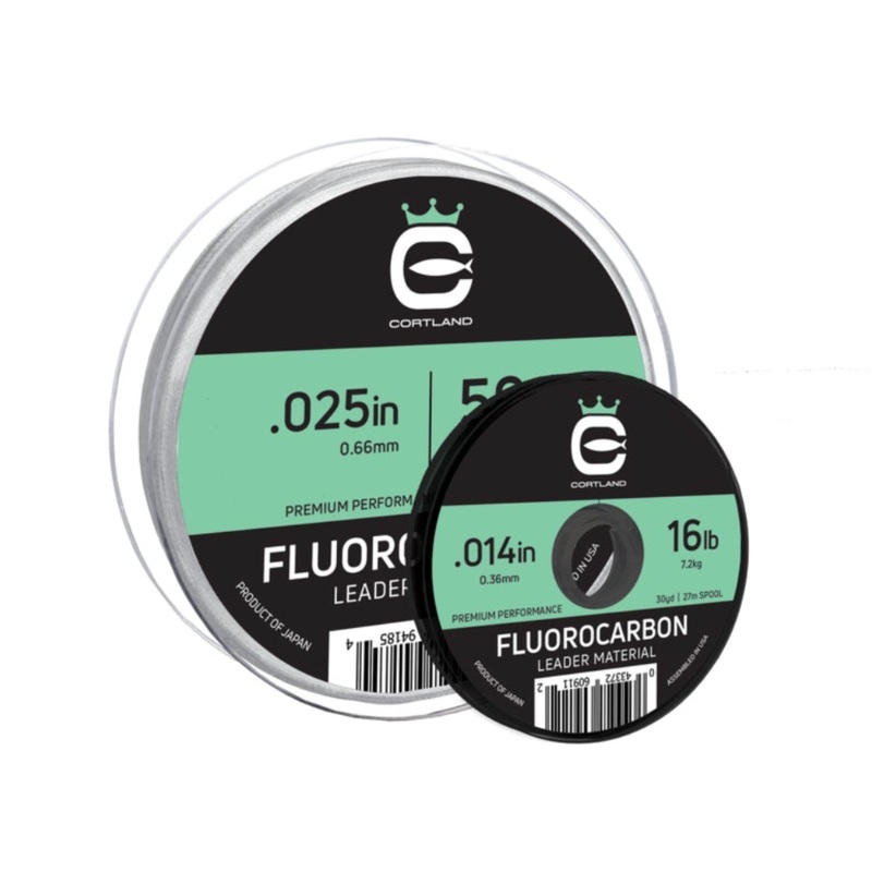 Cortland Fluorocarbon Leader Material 30yd