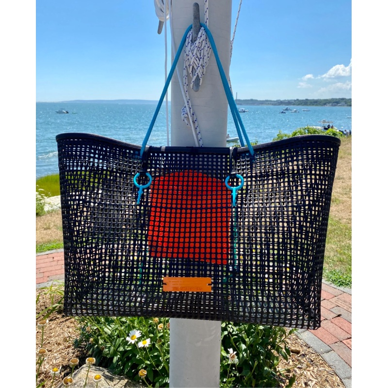 The Oyster Bag The Jumbo|Orange Handle|Blue Handle