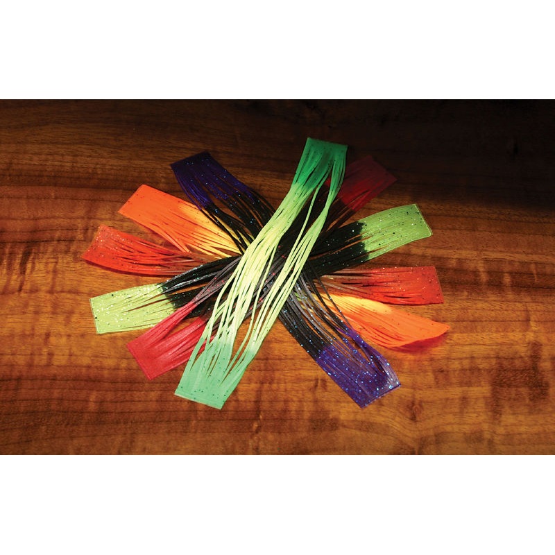 Hot Tipped Crazy Legs|Black/Fl. Orange Tip|Black/Purple Tip|Black/Red Tip|Clear Pearl/Fl. Orange Tip|Fl. Fuchsia/Purple Tip|Purple/Fl. Orange Tip|Rootbeer/Orange Tip