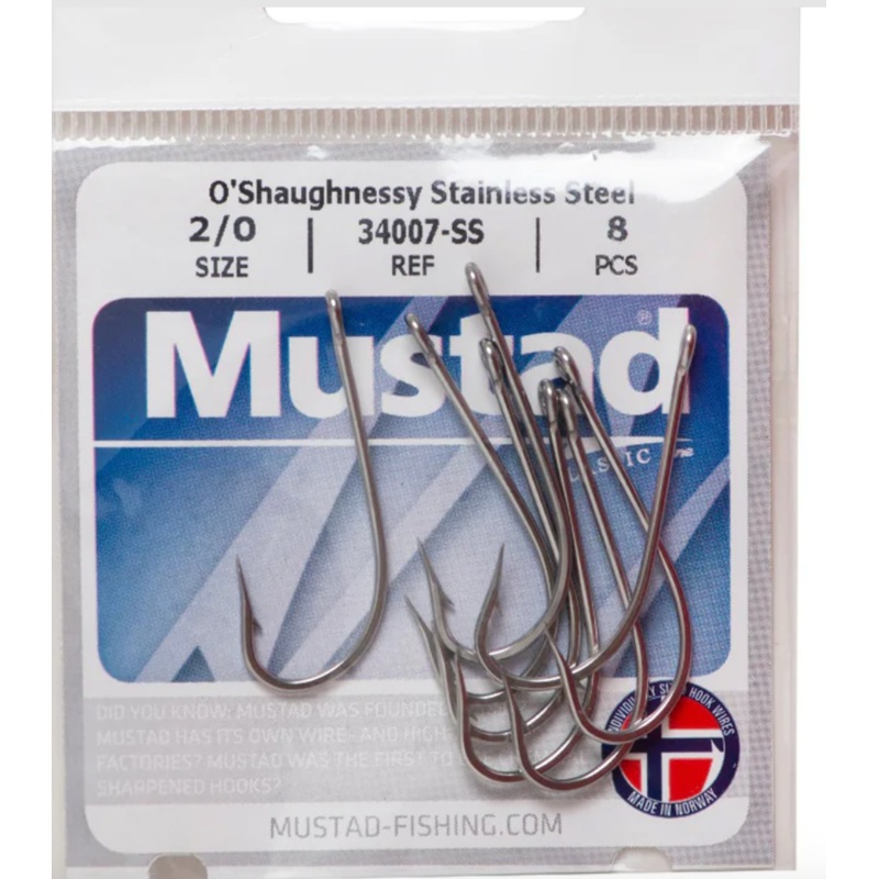 Mustad 34007-SS Hook|1/0|1