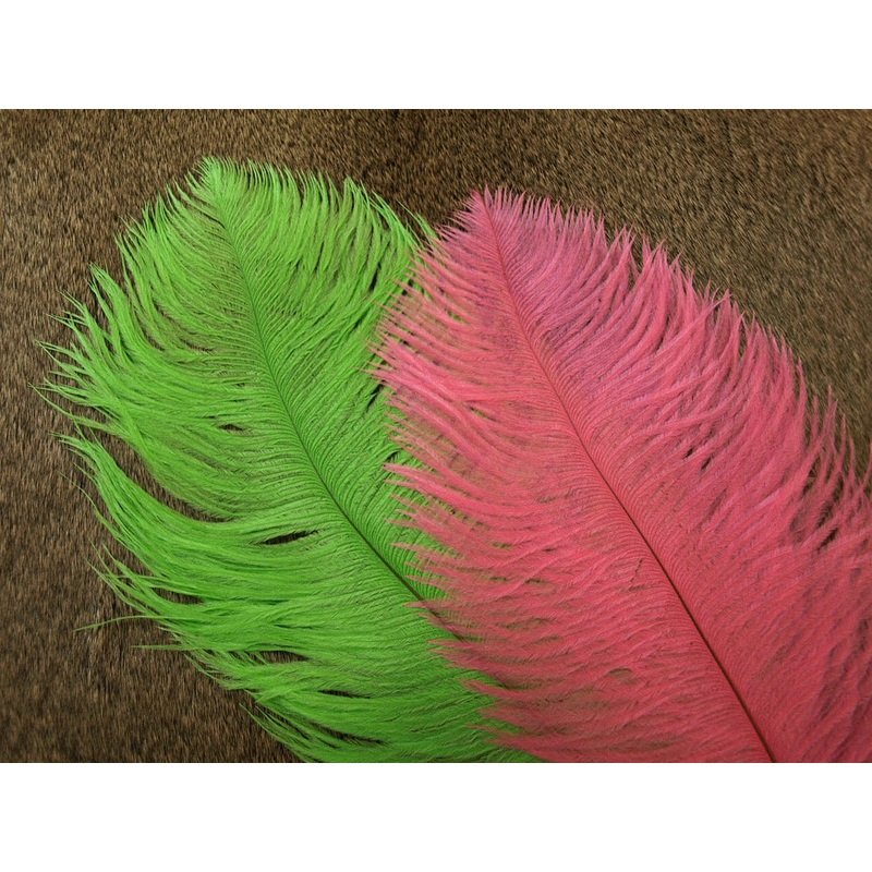 Ostrich Plumes|Nat. Grey|Orange|Pink|White