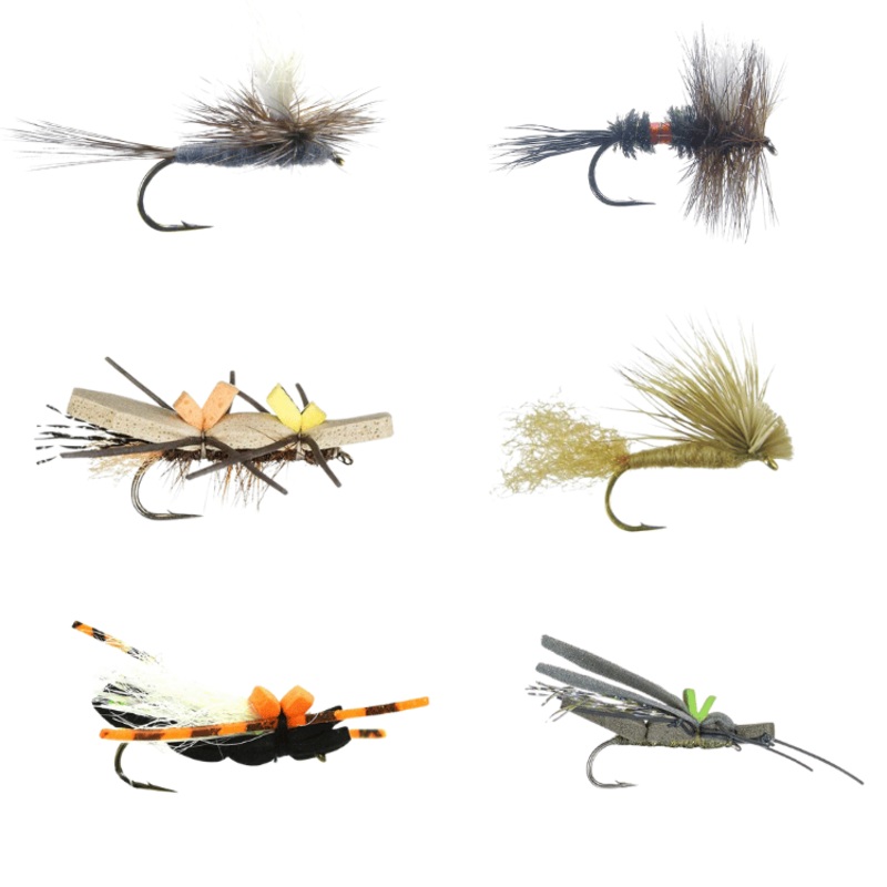 Essential Trout Dry Fly Assortment – 12 Pack