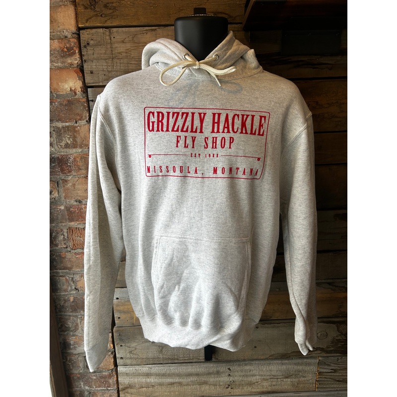 Grizzly Hackle Hackle Patch Hoodie