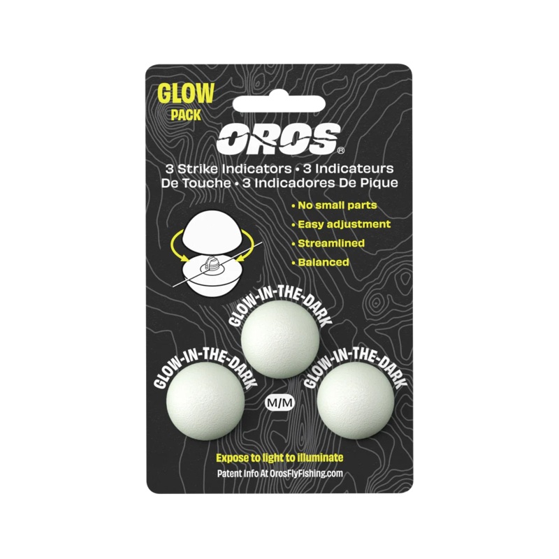 Oros Strike Indicators- Glow in the Dark (3-Pack)